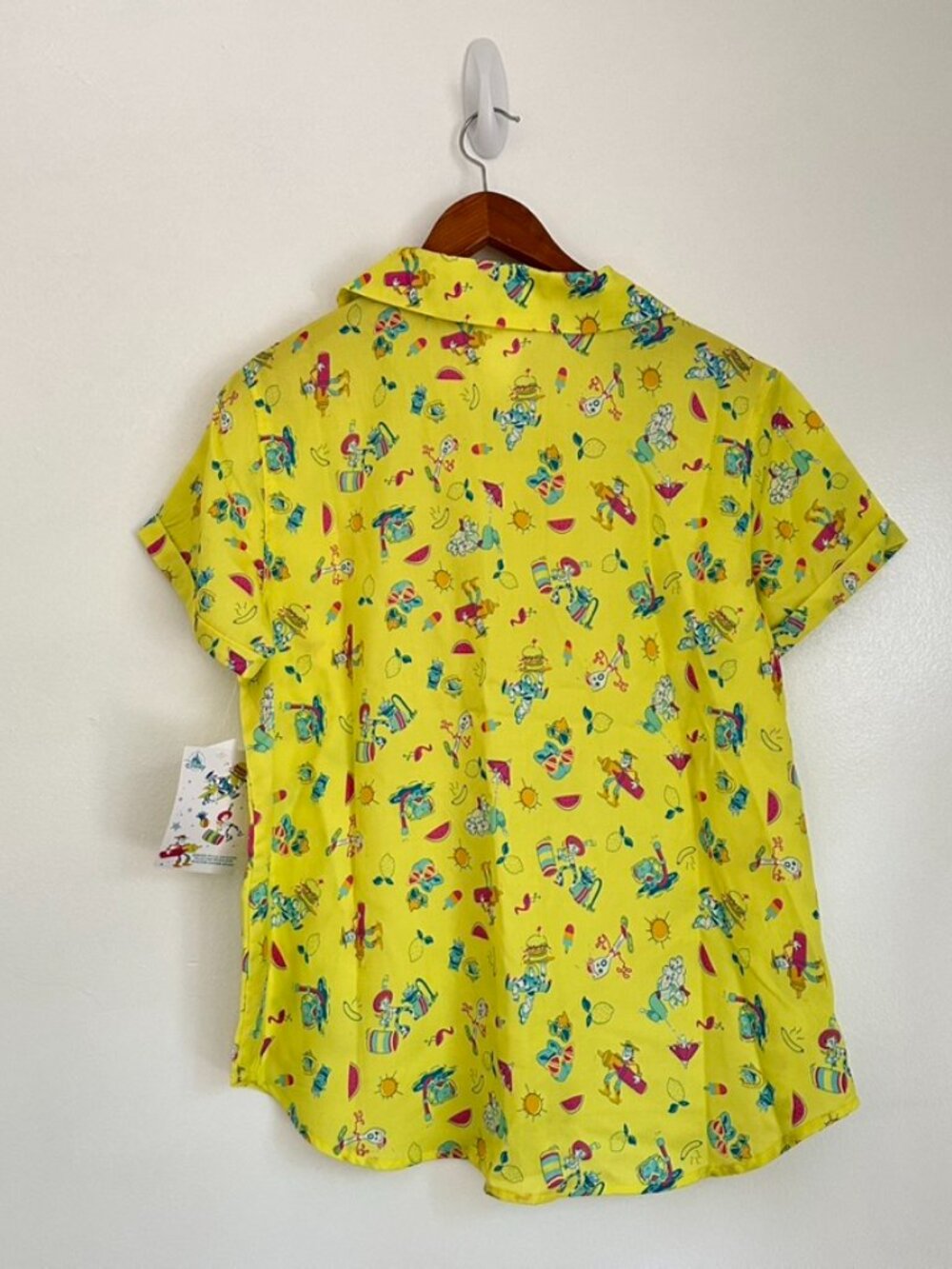 Disney Pixar Toy Story Summer Splash Collection Button Down Shirt - Picture 6 of 10